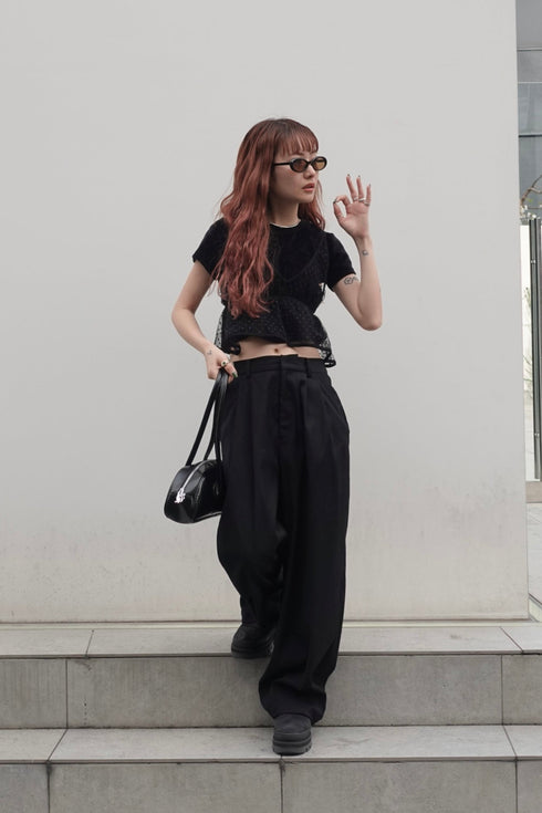 ドットチュールビスチェ